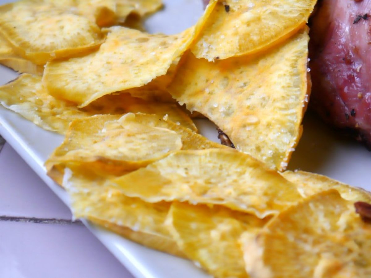 Patatas chips fritas caseras, cómo hacerlas perfectas como igual que de  bolsa