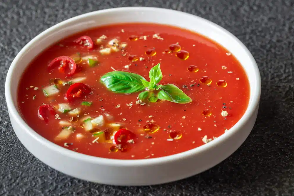 receta de gazpacho andaluz