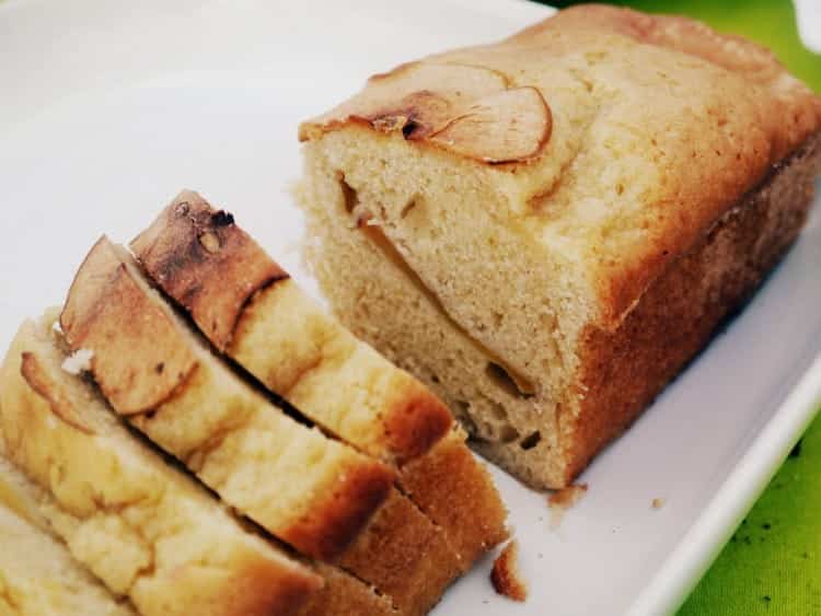 Receta de budin de manzana