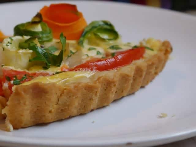 tarta de verduras