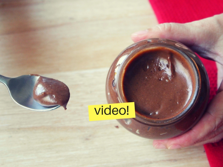 Receta de Nutella casera: crema de avellanas y chocolate!