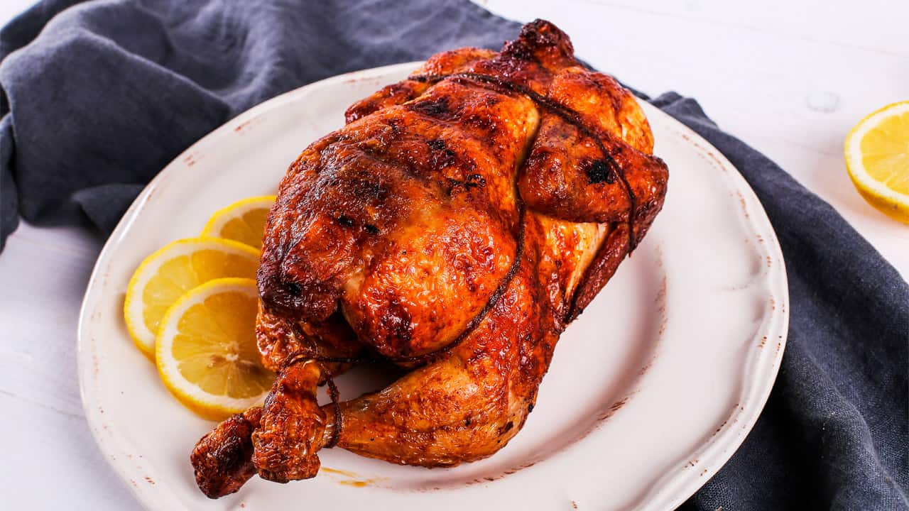 Top 77+ imagen receta de pollo rostizado al horno