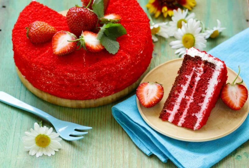 Red Velvet Cake o Tarta de terciopelo rojo. Receta paso a paso. - Cocinando  Entre Olivos