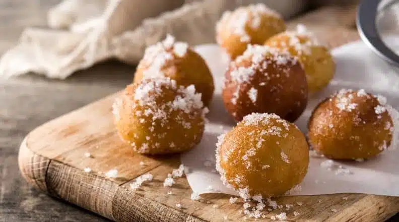 receta de buñuelos de viento