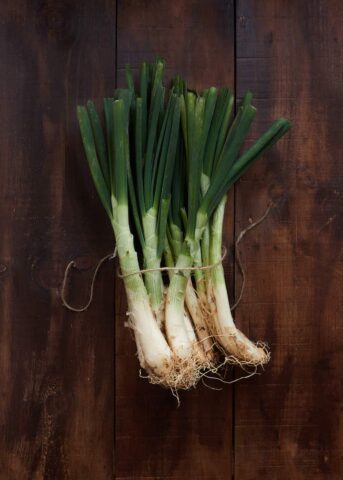 calçots al horno