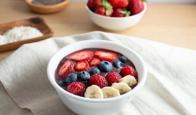 como hacer bowl de acai