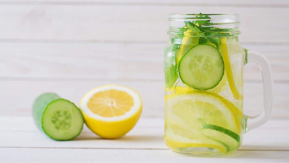 cómo hacer agua de pepino