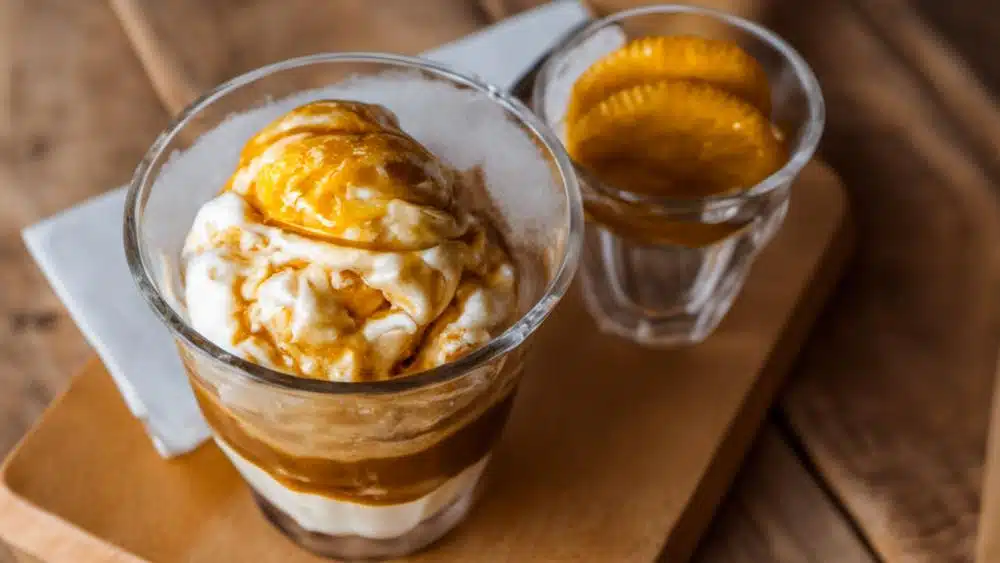 Postre Affogato