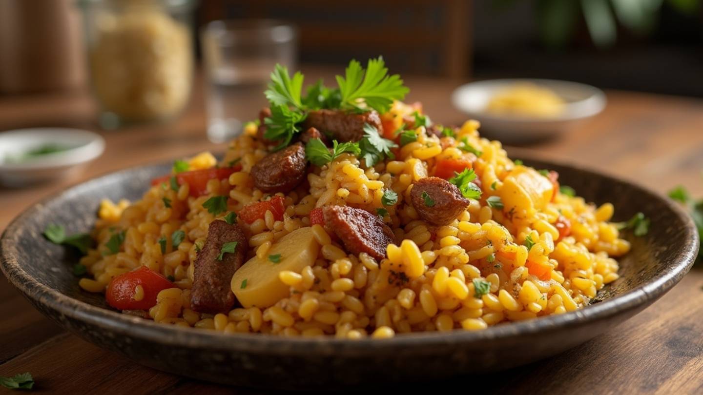 receta de arroz paisa