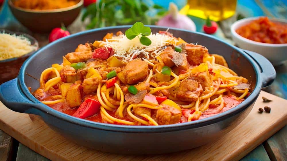 receta de fideos a la cazuela