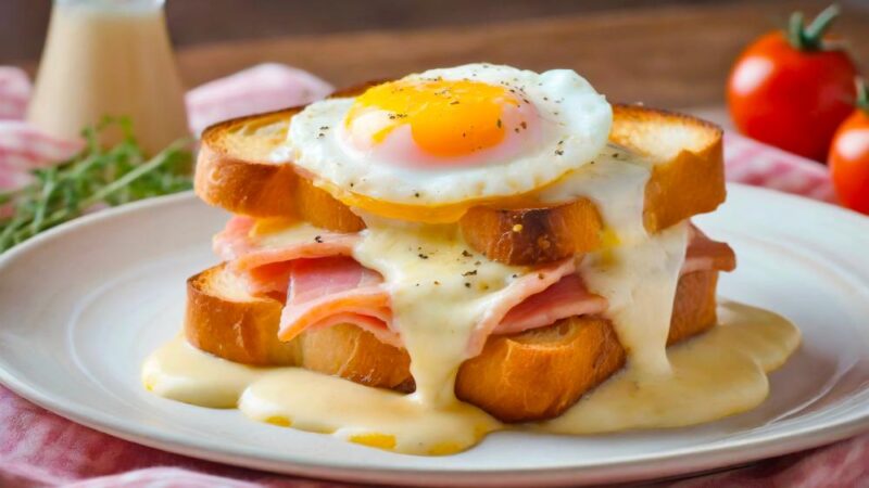 easy croque madame recipe