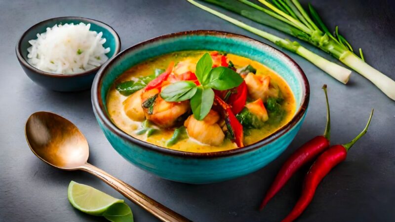 como hacer curry tailandes