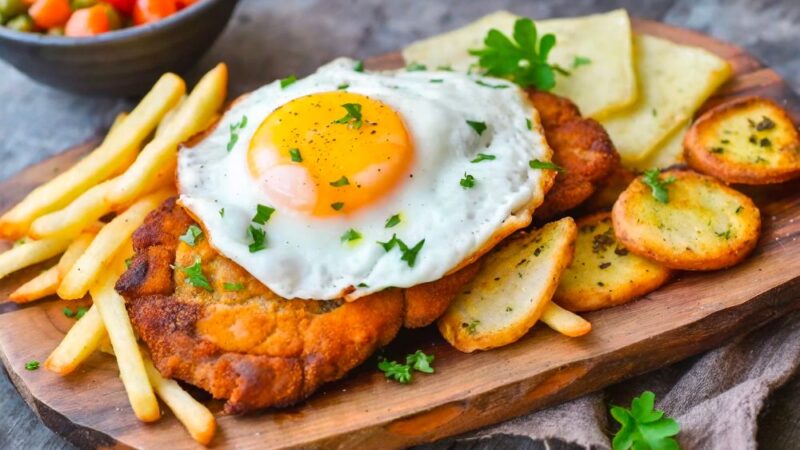 how to make Milanese on horseback