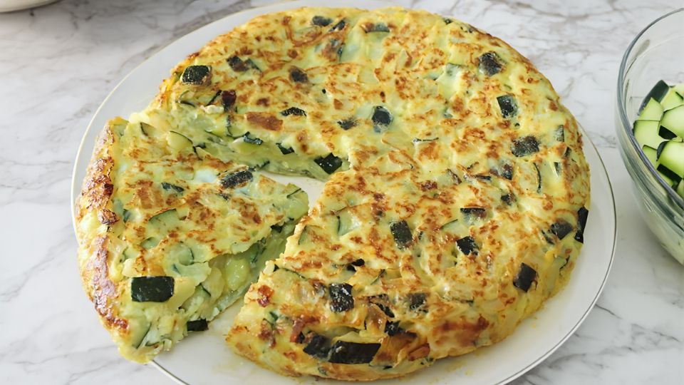 receta de tortilla de calabacin