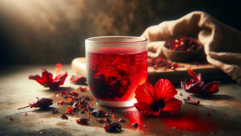 how to make hibiscus water