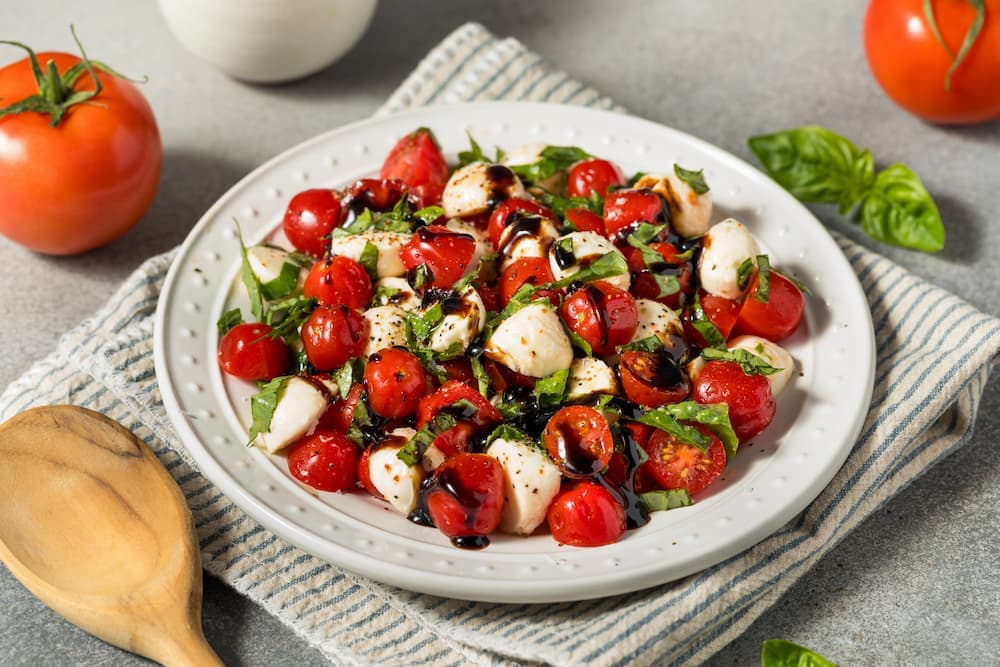 receta de ensalada caprese