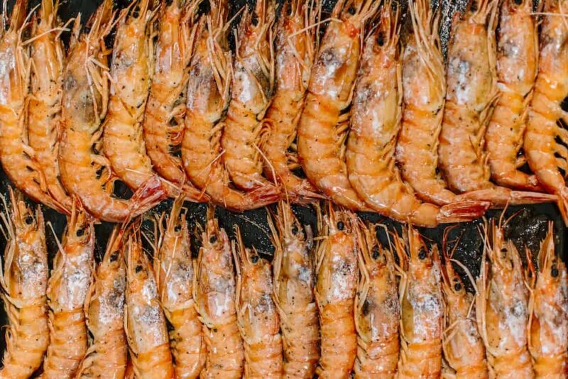 Homemade Baked Prawns