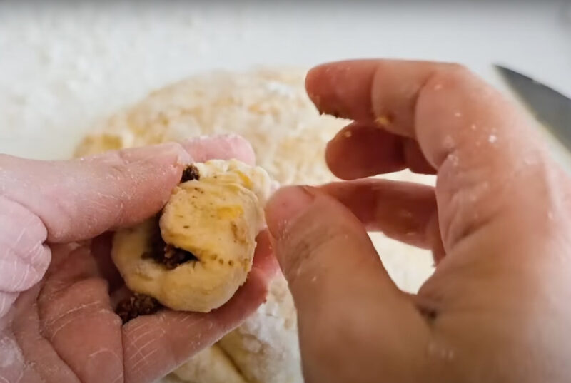 stuffing pumpkin gnocchi