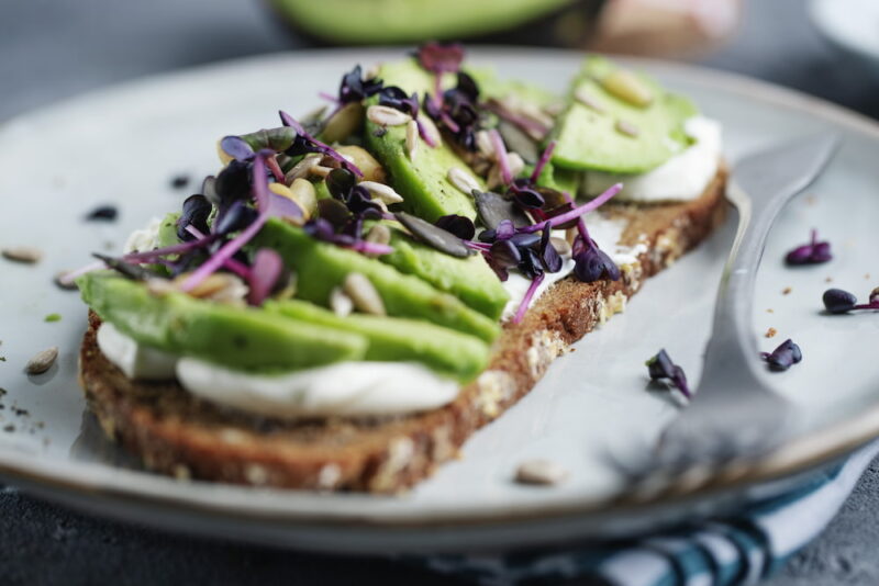 avocado toast for breakfast