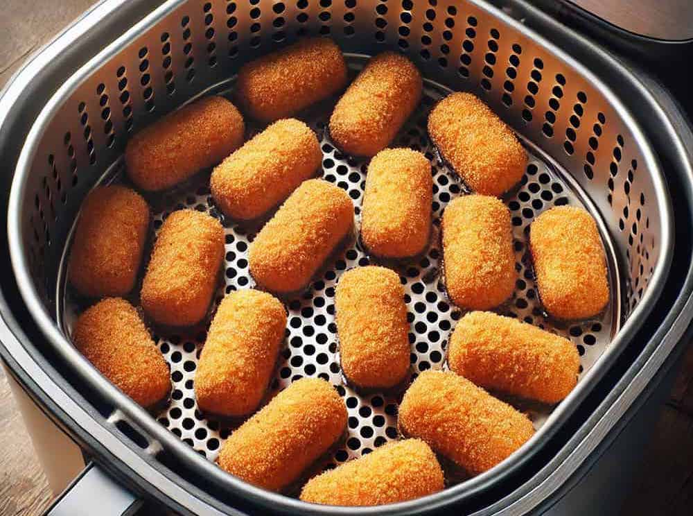 receta de croquetas en freidora de aire