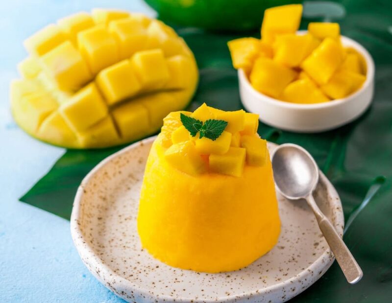 how to make mango mousse 