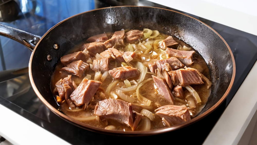 receta de bonito encebollado