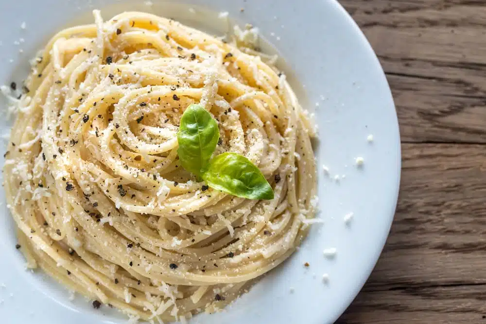 receta de cacio e pepe