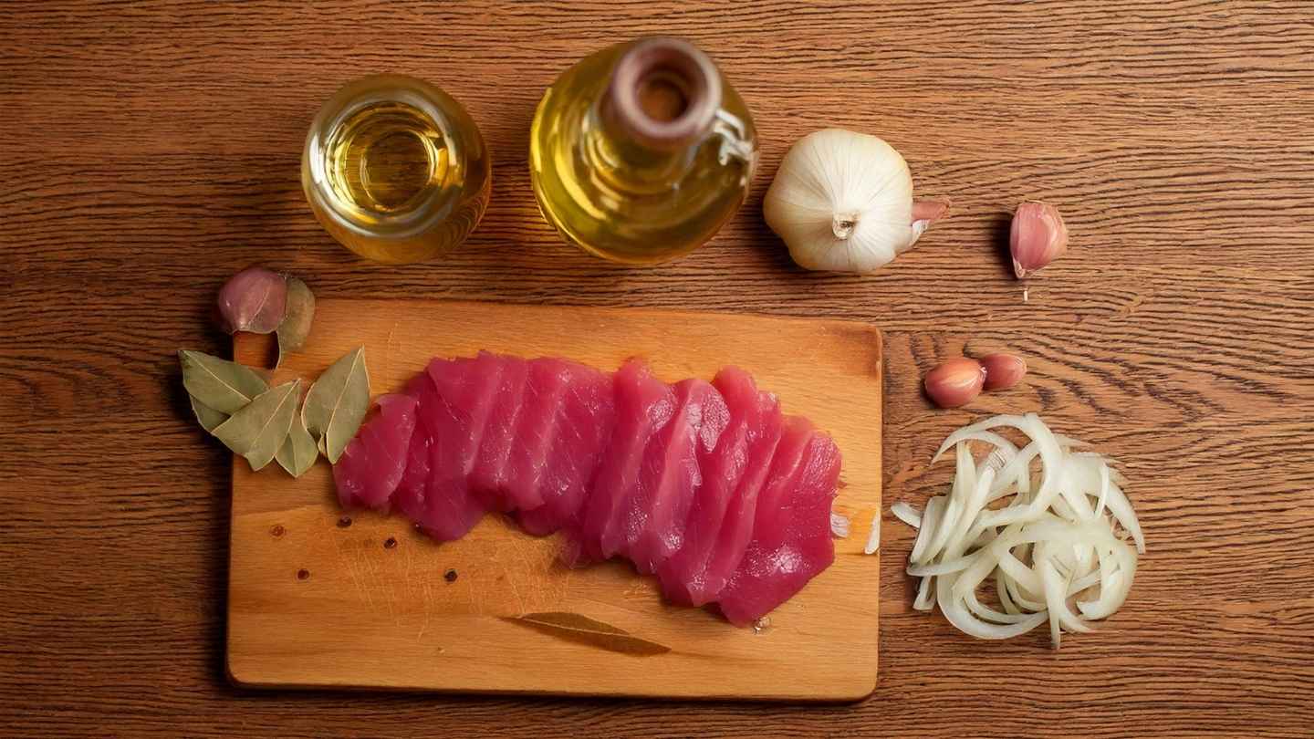 receta facil de atun encebollado