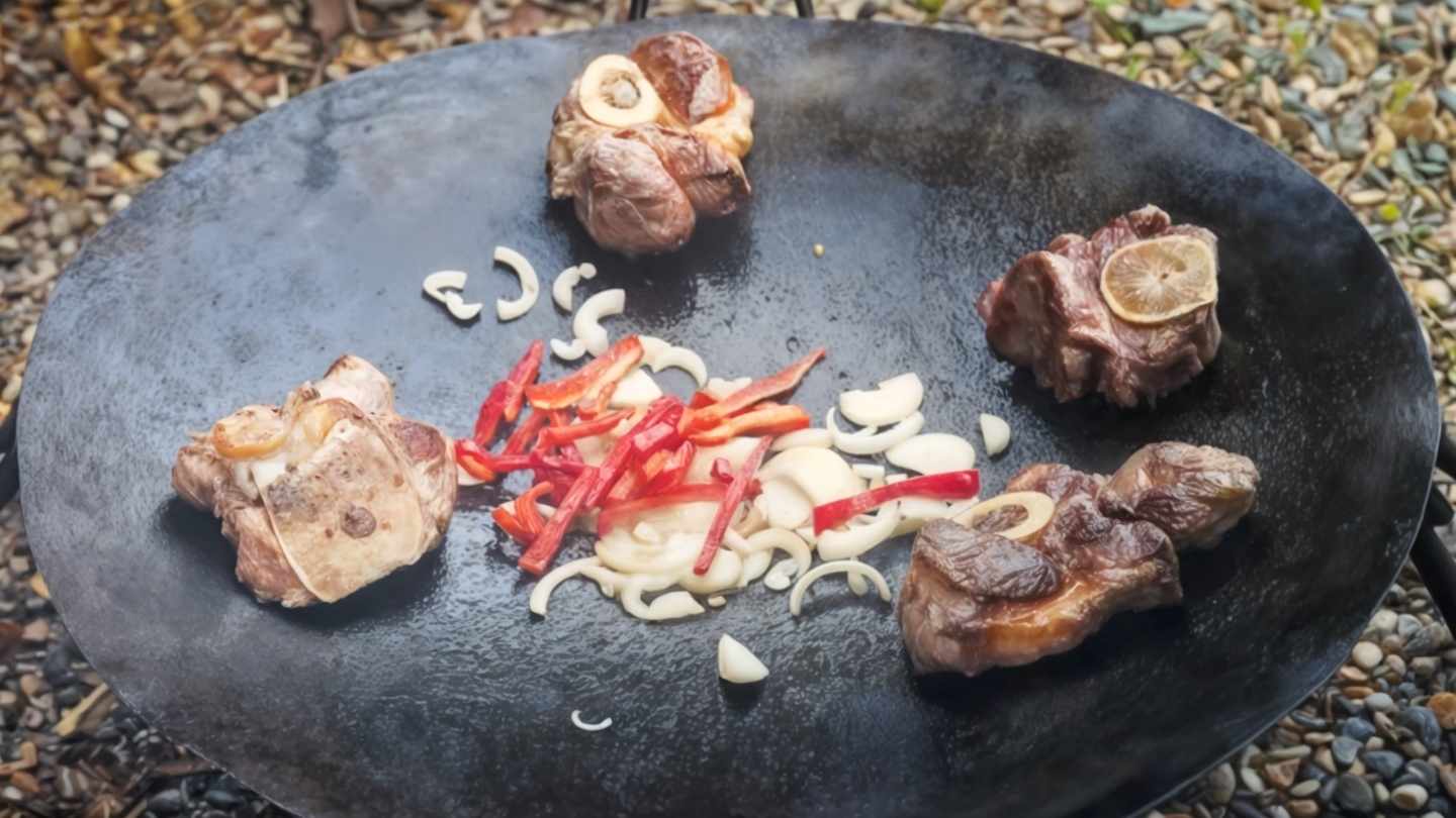 receta casera de osobuco al disco