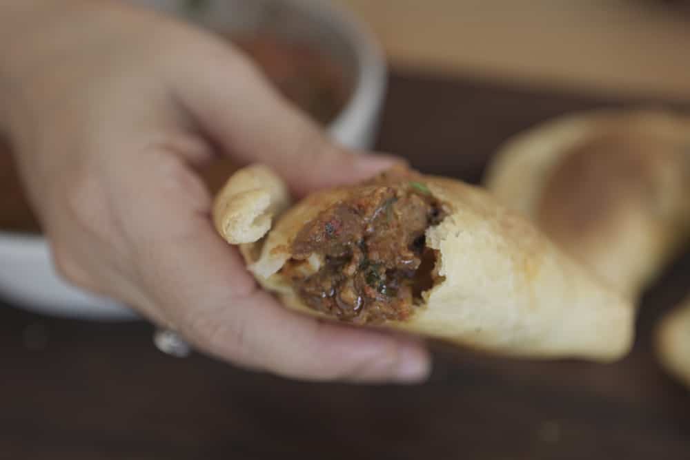 receta casera empanadas de carne cortada a cuchillo