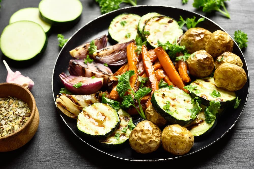 cocinar verduras al horno