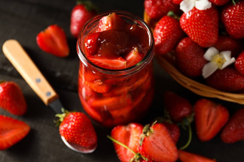 receta casera de 
mermelada de frutilla