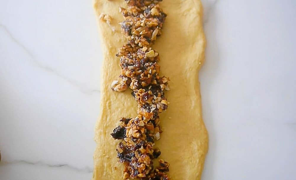 receta rosca de pascua rellena paso a paso